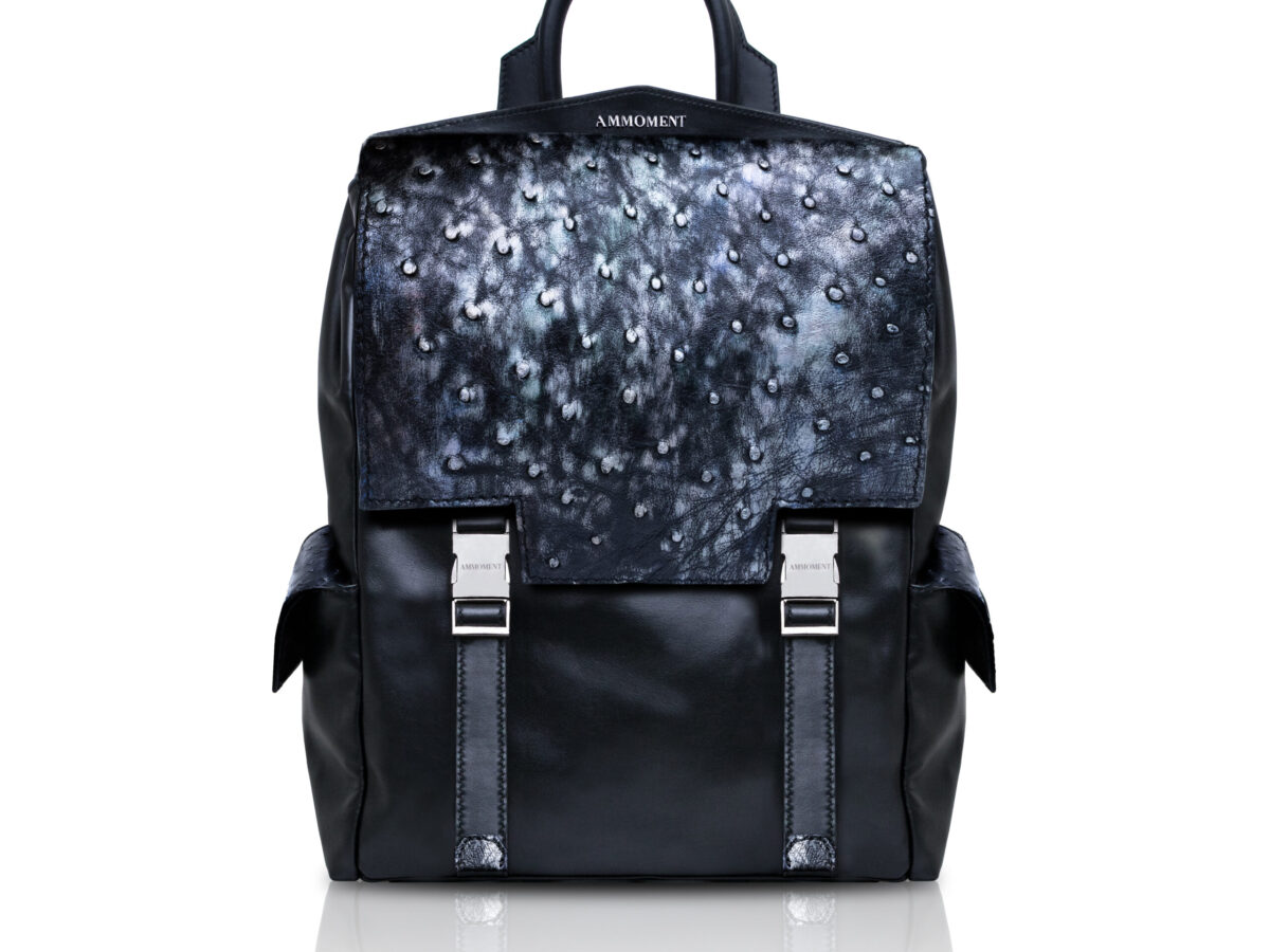 Ostrich Backpacks, Ostrich Leather Laptop Backpacks